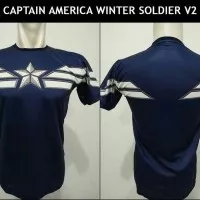 T-Shirt / Kaos Captain America Winter Soldier V2