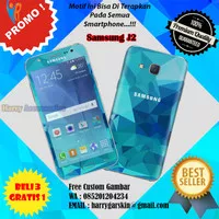 [Original] Garskin Samsung J2 Motif Diamond - Free Custom Gambar