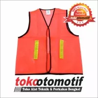 Rompi Jaring Orange ( Safety Vest ) Top Quality / Rompi Safety