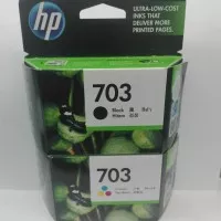Tinta Printer ORIGINAL HP 703 Black & Color