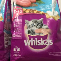 Whiskas Junior 450gram - Makanan Kucing Kitten - Kering - Freshpack