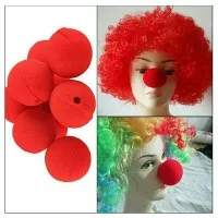 Mainan Aksesoris Hidung Badut lucu clown nose murah meriah