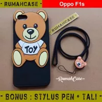OPPO F1S - Teddy Bear 3D Soft Case Casing Cover Karakter Beruang Lucu