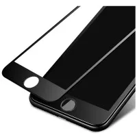 TEMPERED GLASS 4D IPHONE 7 7+ BLACK FULL CURVED FIT PREMIUM GLASS