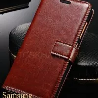 Samsung Galaxy A3 2015 A300 Leather Flip Wallet Case Cover Dompet Kuat