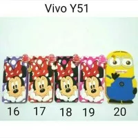 Case Doraemon Vivo Y51 / Silicon 3D case Vivo Y51