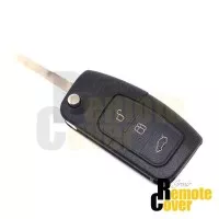 Casing Kunci Lipat Flip Key Rumah Kunci Ford Fiesta Focus 3 Tombol
