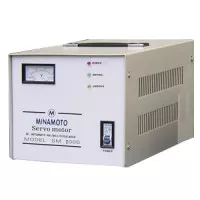 STABILIZER 2000va MINAMOTO SM2000 (1600watt) SERVOMOTOR AVR