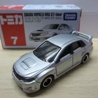 Tomica No 7 - Takara Tomy Mobil Subaru Impreza
