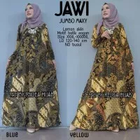 Murah Jawi Maxi Dress Gamis Muslim Lemon Skin Bestseller XXL Batik