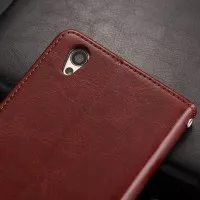Casing Leather Kulit FLIP COVER WALLET Oppo F1 A35/ A37 NEO 9 Case HP