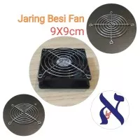 Jaring Besi Fan Dc ac 9 cm x 9cm Kipas