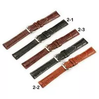 Calf Skin Watch Leather Strap 24mm Tali Arloji Jam Tangan Kulit