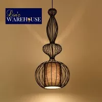 Lampu gantung CONTEMPORER IRON CAGE type B PENDANT LIGHT