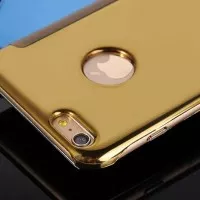 iPhone 6 6s Plus Clear View Mirror Case casing bumper Cover Gold book