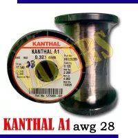 Kawat Vapor Kanthal A1 AWG 28 Sandvik Sweden