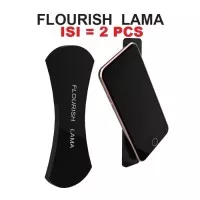 Premium Flourish Lama Nano Gel Pad Original Holder Perekat Serbaguna - Hitam