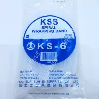 Kabel Spiral KSS KS 6 putih/ Kabel spiral/ Spiral wrapping band/ KSS