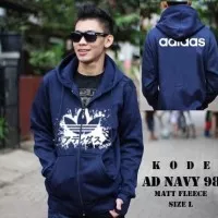 Jaket Adidas JPN Navy Sweater Hoodie Pria Wanita Grosir Murah Bandung