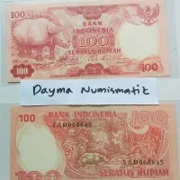 Uang Kuno Rp 100 Tahun 1977 / 100 Rupiah Badak
