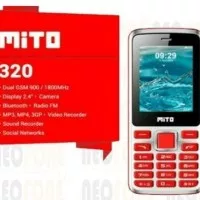 MITO 320 2.4 INCH/CAMERA/MP3/DUAL SIM/GARANSI RESMI 1 TAHUN