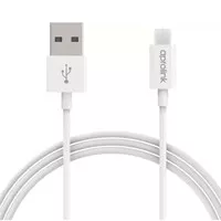 Aprolink Sync N Charge Micro USB & 8-pin to USB Cable 1 M - White