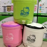 Rice Cooker Mini Hello Kitty bisa rebus telur, bubur, nasi