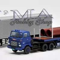 Hino Truck Trailer Tomytec Trailer set A Skala 1/150 N Scale