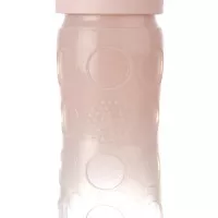 LifeFactory 16 oz Glass Bottle Active Flip Cap - Pink ombre