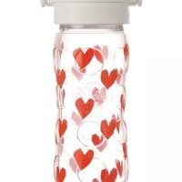 LifeFactory 16 oz Glass Bottle Active Flip Cap - Truluv