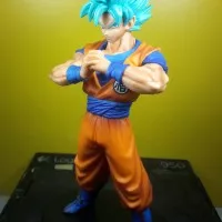 Action Figure Dragon Ball Son Goku SSJ God SS Super Warriors DXF ORI