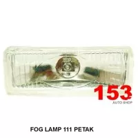 Fog Lamp Petak 12,5x4,5cm clear