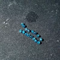 Natural Berlian Biru - Fancy Blue Diamond Eropa - gugur 40