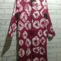 Long tunic / long tunik batik shibori/ long tunic batik modern
