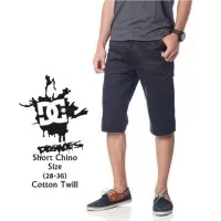 Celana Chino Pendek DC Katun Jeans Bahan Tebal Nyaman