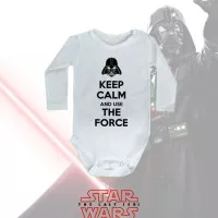 Jumper Baby Starwars Keep Calm and use the force