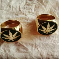 Marijuana Ring Gold