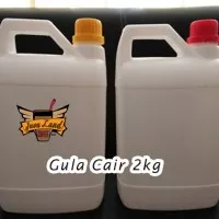 Gula Cair Fruktosa/Fructose Syrup/Simple syrup 2kg