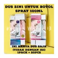 Dus 2in1 100ml Spray Strong Acid Biru Beauty Water Pink Air Kangen Ori