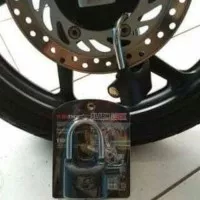 Gembok Alarm & alarm Lock & alarm Anti Maling & Kunci Cakram Motor