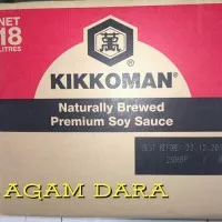 kikkoman soy sauce shoyu premium 18L kecap sushi