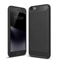 Phone Case Vivo Y65 Luxury Softcase Carbon Fiber Anti-Drop Soft Cover