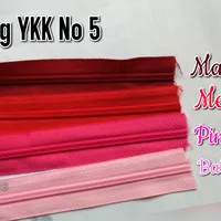 Resleting YKK No 5 / Resleting meteran YKK / Daun Resleting