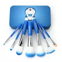 MAKE UP KIT 7 PCS/KUAS MAKE UP DORAEMON