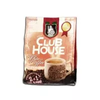 2in1 Shake Club House White Coffee Instant Mix No Sugar Kopi Instan