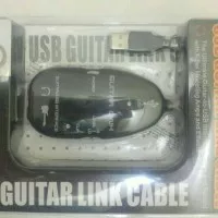 USB guitar link cable /usb gitar bisa recording di laptop /PC/mac