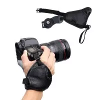 hand strap grip pro kamera SLR / DSLR, strap lengan CANON, NIKON, SONY