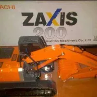 Diecast Miniatur Excavator Hitachi Zaxis 200