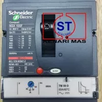 Mccb NSX 100 F 3x50 Schneider TM50D 35-50A 36kA 3 Phase LV429633