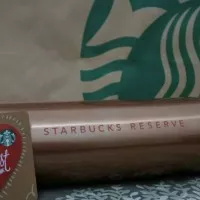 Tumbler Starbucks Reserve Gold Limited Edition (VALENTINE Promotion)